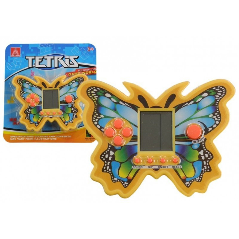 Tégla Játék Tetris Butterfly Yellow