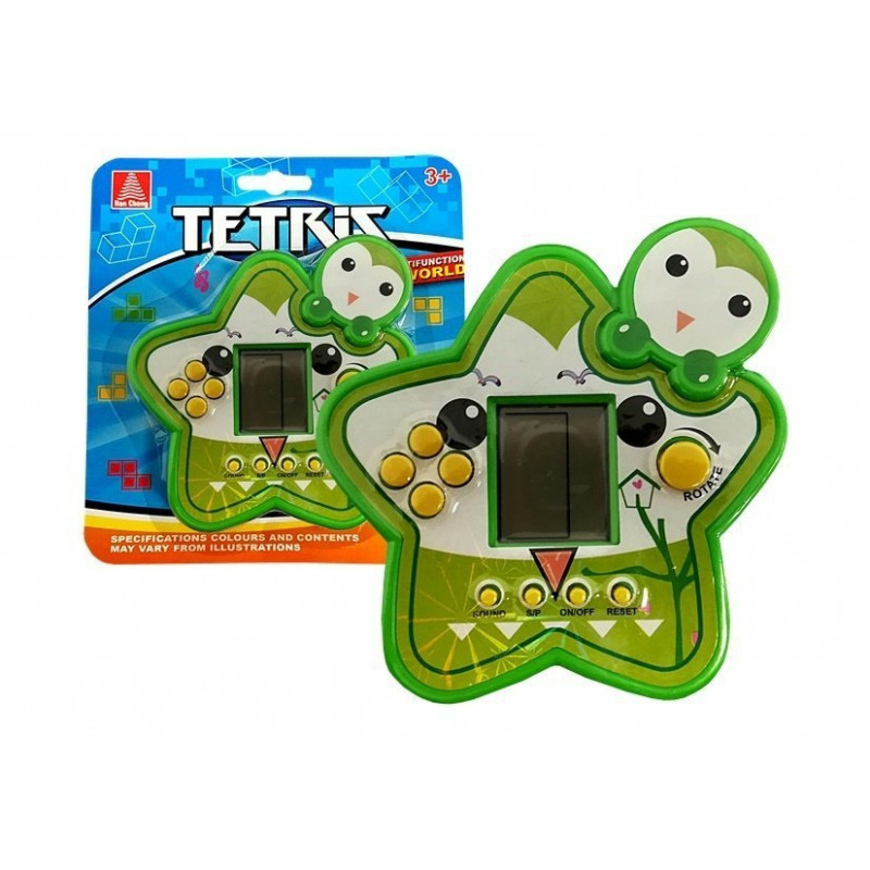 Tetris Star elektronikus játék - zöld