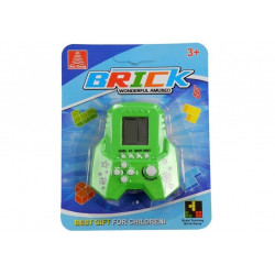 Tégla játék Electronic Tetris Rocket Green