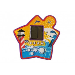 Brick Game Electronic Tetris Portable Star Purple