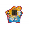 Brick Game Electronic Tetris Portable Star Purple