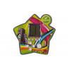 Brick Game Electronic Tetris Portable Star Purple