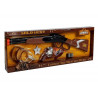 Cowboy Set Lever Action Rifle Colt Revolver seriff jelvény