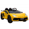 Lamborghini Aventador Electric Ride On Car - Sárga