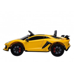 Lamborghini Aventador Electric Ride On Car - Sárga