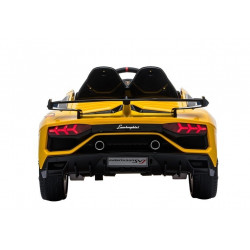 Lamborghini Aventador Electric Ride On Car - Sárga