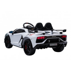 Lamborghini Aventador Electric Ride On Car - Fehér