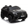 Elektromos ráhajtható autó Mercedes GLC 63S QLS feketére festve
