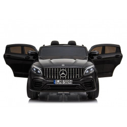 Elektromos ráhajtható autó Mercedes GLC 63S QLS feketére festve