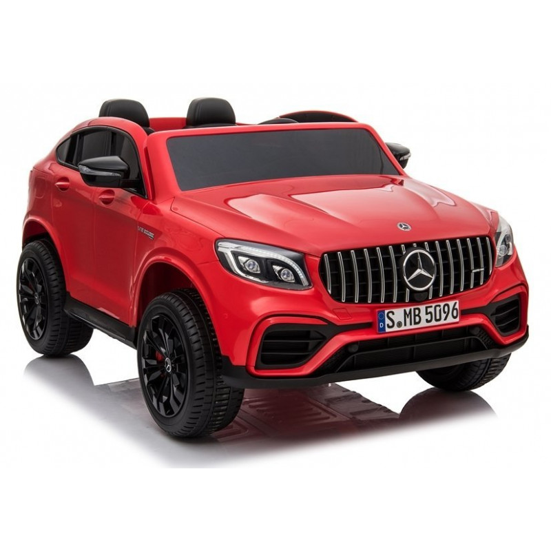 Elektromos ráhajtható autó Mercedes GLC 63S QLS Pirosra festve