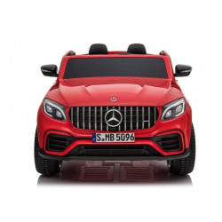 Elektromos ráhajtható autó Mercedes GLC 63S QLS Pirosra festve