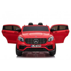 Elektromos ráhajtható autó Mercedes GLC 63S QLS Pirosra festve