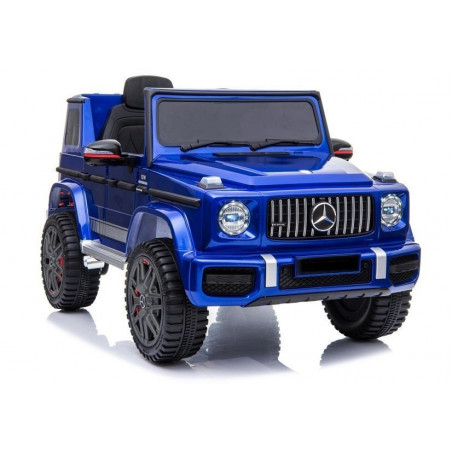 Elektromos felhajtható autó Mercedes G63 kékre festve