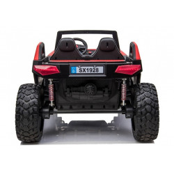 SX1928 elektromos ráhajtható autó 4x4 24V pirosra festve