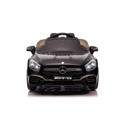 Akkumulátoros autó Mercedes SL65 S Feketére festett LCD