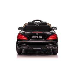 Akkumulátoros autó Mercedes SL65 S Feketére festett LCD