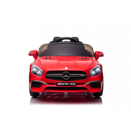 Jármű akkumulátorral Mercedes SL65 S piros lakkozott LCD