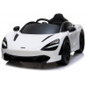 Elektromos utazás McLaren 720S fehér színű