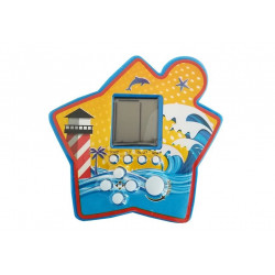 Brick Game Electronic Tetris Portable Star Blue