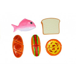 Hot-Dog készlet hozzávalók kosárba vágásához