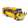 Fém iskolabusz súrlódó meghajtással Die Cast Model