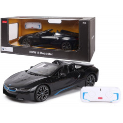 Autó R/C BMW i8 Roadster Rastar 1:12 Fekete