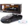Autó R/C BMW i8 Roadster Rastar 1:12 Fekete