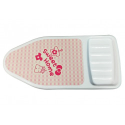 Rózsaszín vasaló vasalókészlet vasalódeszka akasztók