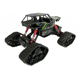 Offroad R/C autó 4x4 fekete zöld mintával