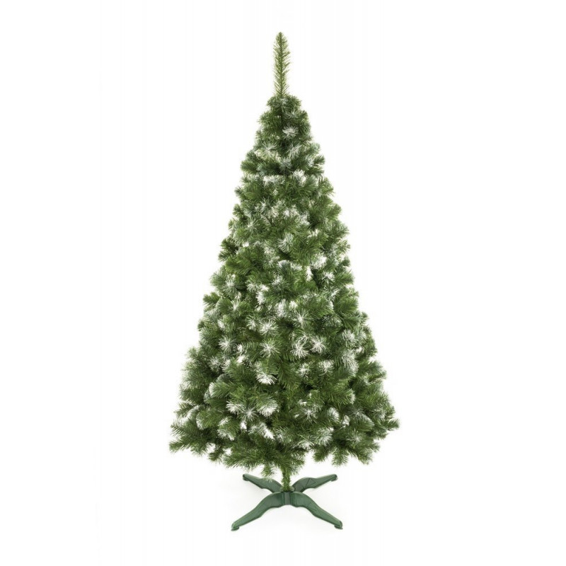 Mesterséges karácsonyfa hóval 180cm