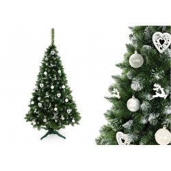 Mesterséges karácsonyfa hóval 150cm