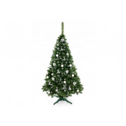 Mesterséges karácsonyfa hóval 150cm