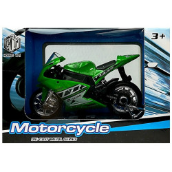 Sportmotorkerékpár hangokkal 1:18 4 szín