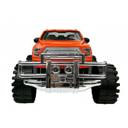 Járműkészlet Narancssárga Monster Truck Piros BMW Caravan 58 cm