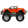 Járműkészlet Narancssárga Monster Truck Piros BMW Caravan 58 cm