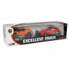 Járműkészlet Narancssárga Monster Truck Piros BMW Caravan 58 cm