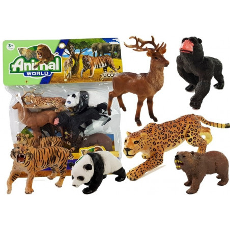 Animal Toys Set 6 db-os Jungle Animals