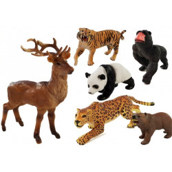 Animal Toys Set 6 db-os Jungle Animals