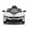 BMW I8 JE1001 Electric Ride autófehéren