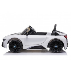 BMW I8 JE1001 Electric Ride autófehéren