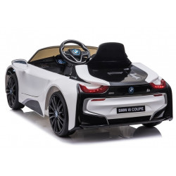 BMW I8 JE1001 Electric Ride autófehéren