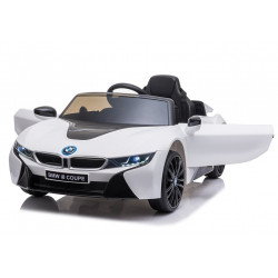 BMW I8 JE1001 Electric Ride autófehéren