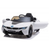 BMW I8 JE1001 Electric Ride autófehéren