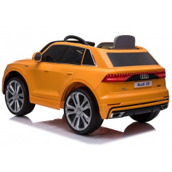 Audi Q8 JJ2066 Electric Ride On Car sárga