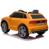 Audi Q8 JJ2066 Electric Ride On Car sárga