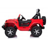 Auto Jeep Wrangler Rubicon Czerwony akkumulátor
