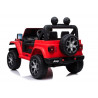 Auto Jeep Wrangler Rubicon Czerwony akkumulátor