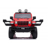 Auto Jeep Wrangler Rubicon Czerwony akkumulátor