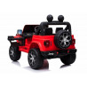 Auto Jeep Wrangler Rubicon Czerwony akkumulátor