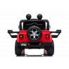 Auto Jeep Wrangler Rubicon Czerwony akkumulátor